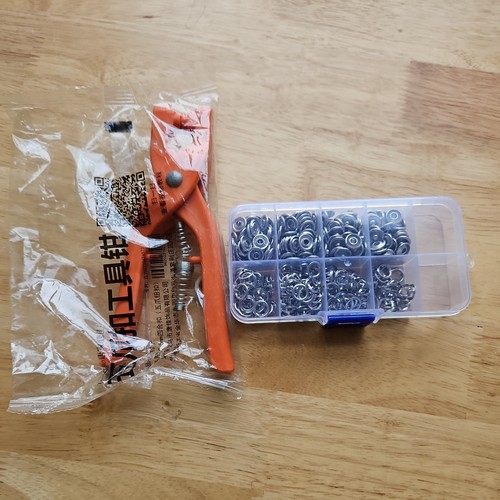 Kit bottoni scatto - con, pinze