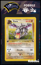 Carte Pokémon Ptera 1/62 Holo