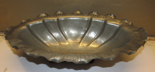 Centro tavola peltro anni - tavola,