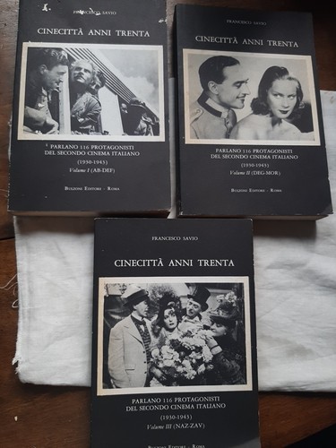 Cinecittà anni trenta parlano - trenta,