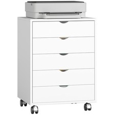 HOMCOM Mobile da Ufficio con 5