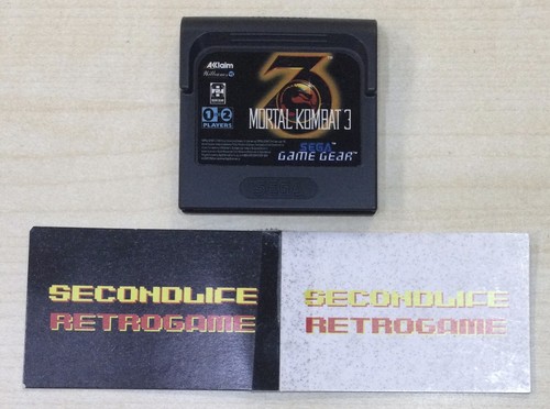 Sega game gear mortal kombat - game,
