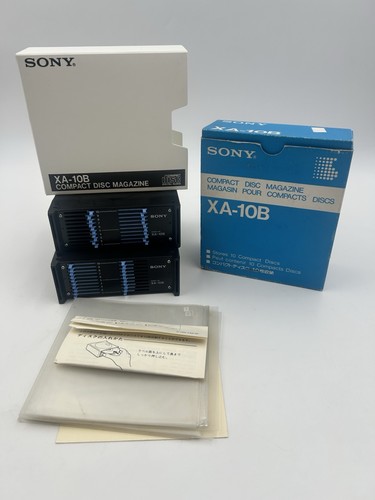 Set vintage sony xa - -, xa-10b