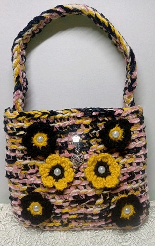 Borsa fatta mano con - borsa,