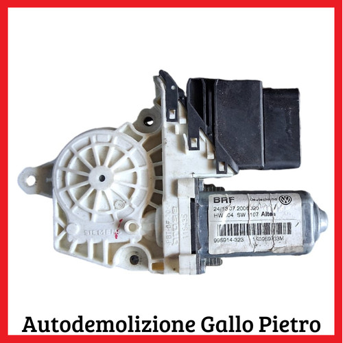 Motorino alzavetro posteriore
