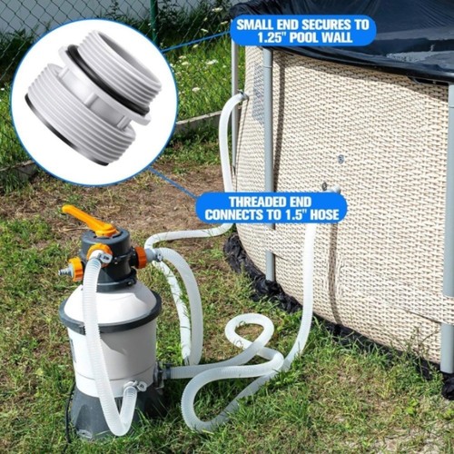 Valvola deviatore piscina kit