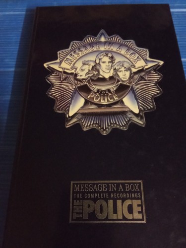 The police message a box - message, in