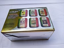6 tin box calciatori panini celebrativo per i 60 anni di panini