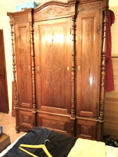 ARMADIO D'ANTIQUARIATO 1800 PRIMI 1900 SEMPRE stesso proprietario leggete note.