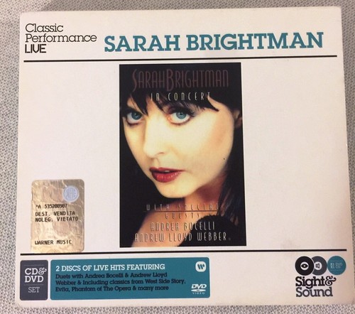 Dvd sarah brightman - cd+,