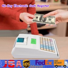Registratore di cassa elettronico 40 tasti 40W registratore di cassa termico interfaccia RS232