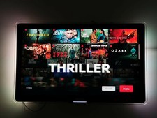 Televisore Philips con LED ai lati, colore nero, 46 pollici, widescreen