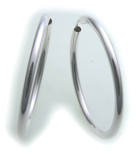 Orecchini cerchietti argento - orecchini,