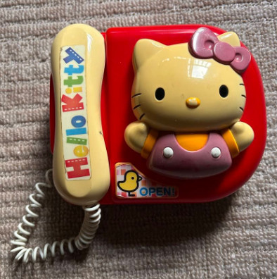 Telefono hello kitty - telefono, retrò