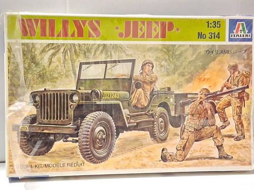Italeri 314 willys jeep - 314,
