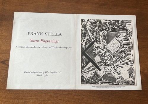 Frank stella swan engravings - frank,