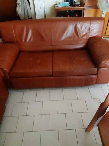 Divani pelle usati 1 - 3,