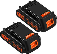 2Pcs BL1518-XJ 18V 3.0Ah Batteria Di Ricambio per Black Decker 18V Batteria BL20