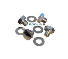 Kit 4 bulloni con rondelle fissaggio coppa ruota  Fiat 500 d'epoca Modelli D F L