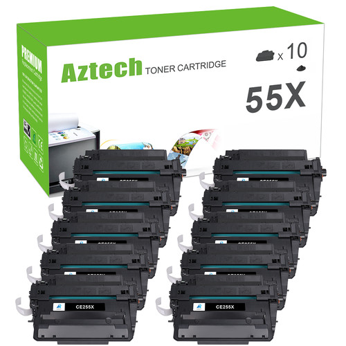 10pk ce255x 55x toner - 10pk,