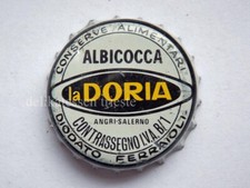 TAPPO cap Kronkorken LA DORIA ALBICOCCA Diodato Ferraioli Angri SA vintage