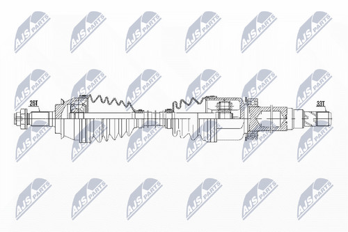Albero motore nty - albero, npw-bm-131