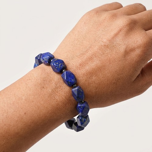 Bracciale lapislazzuli - bracciale,