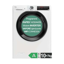 LAVASCIUGA HOOVER H3DPS21076TB6 10/7 kg 1400giri INVERTER Eco-Power Vapore