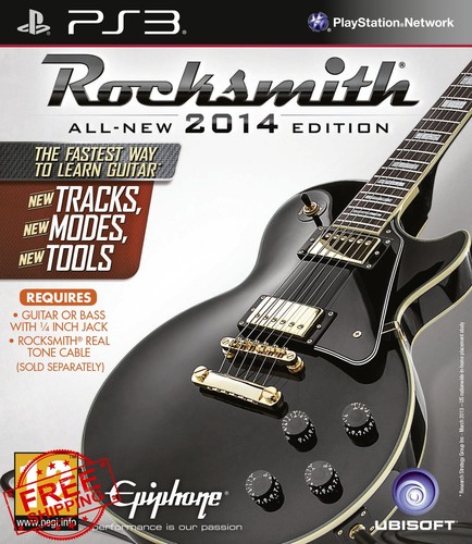 Ubisoft rocksmith 2014 ps3 - rocksmith,