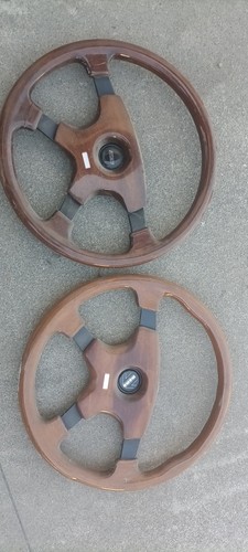 Volante momo legno - momo, alfa