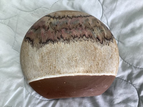 Vaso disco ceramica - vaso, a