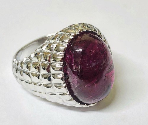 Anello 925 con pietra naturale - 925,