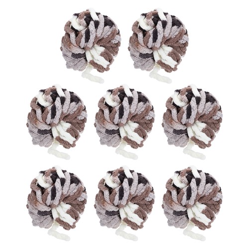 8pcs filato spesso morbido - 8pcs, per