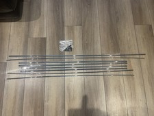 Modanature laterali cromate