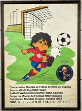 POSTER MONDIALI SPAGNA 1982 82 AUTOGRAFI ZOFF SCIREA CABRINI  Coppa del mondo
