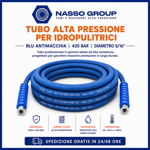 Tubo per idropulitrice alta - idropulitrice,