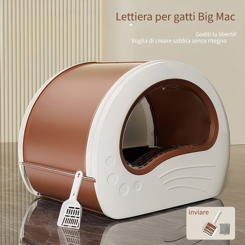 Lettiera per gatti con - lettiera,