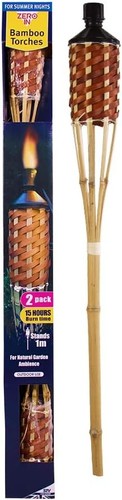 Bambù tiki torcia - -, naturale