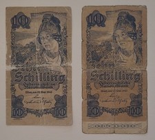 AUSTRIA - COPPIA BANCONOTE 10