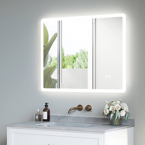 Specchio bagno led 90cm - specchio,