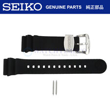 Cinturino orologio Seiko nero 22 mm silicone SRP777 SRP779 SRPB11 SRPB53 SRPB97 SRPC91