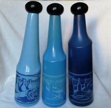 Set 3 bottiglie Rosso Antico Collezione Salvador Dalì VINTAGE
