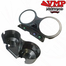 Yamaha YBR 125 YBR125 2005-2010 Speedo Clock Surround Plastica Coperchio Superiore Fondo 