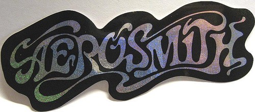 Aerosmith aufkleber sticker - sticker, #