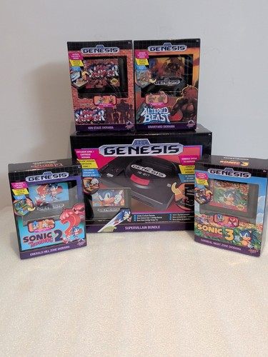 Sega genesis console diorama - sega,