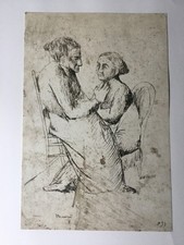 MANZU' LITOGRAFIA DALLA SERIE