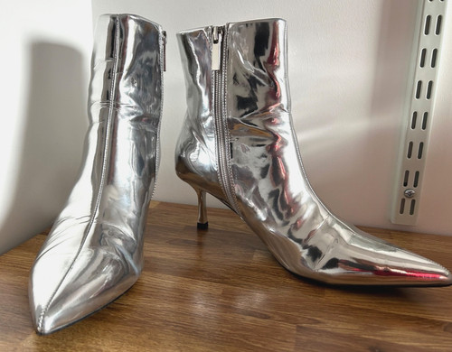 Stivaletti schuh brynn argento - stivaletti,