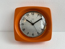 Vintage Clock Wall Mid Century
