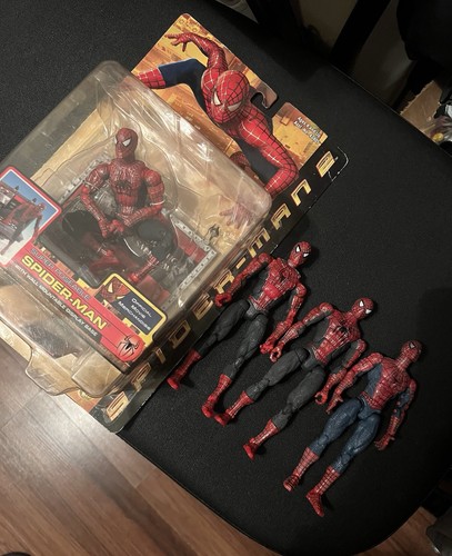 Toybiz spider man - spider-man, modellino