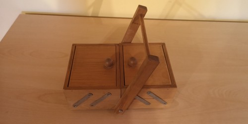 Scatola cestino porta - , cucito